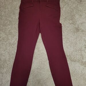 Women's Gap Burgundy Pants